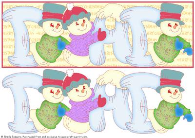 Large Dl Card - Merry Christmas - Dad