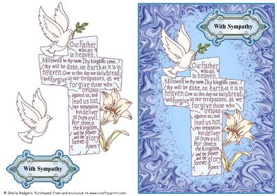 Lord's Prayer Sympathy - Male