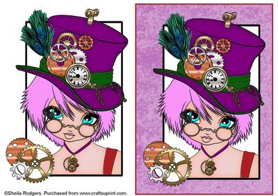 Steampunk Big Eyes 1