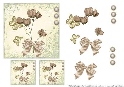 Sweet Peas and Butterflies