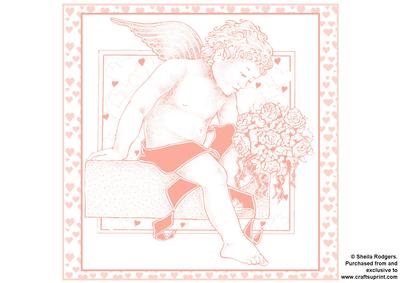 Valentine Cupid 1 - Pink
