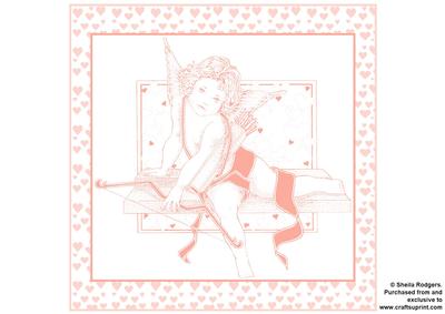 Valentine Cupid 3 - Pink