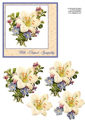 Lily Bouquet Sympathy
