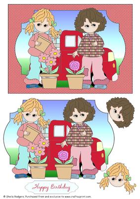7x5 Gardening Ladies
