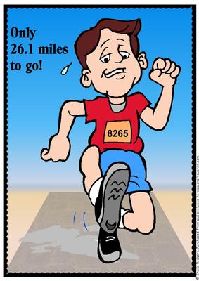 A4 - Good Luck in the Marathon 4