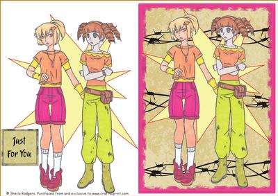 Manga Girls on Flash 3