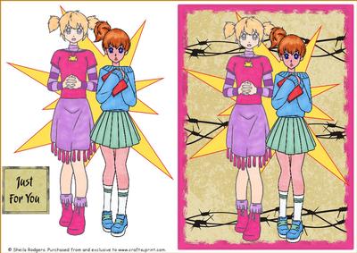 Manga Girls on Flash 4