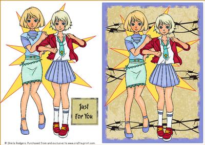 Manga Girls on Flash 5