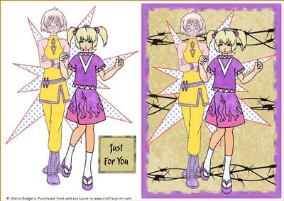 Manga Girls on Flash 6