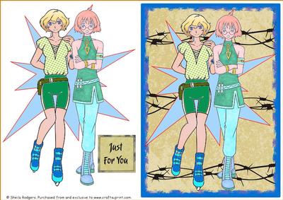 Manga Girls on Flash 7