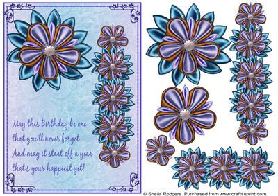 Satin Flowers