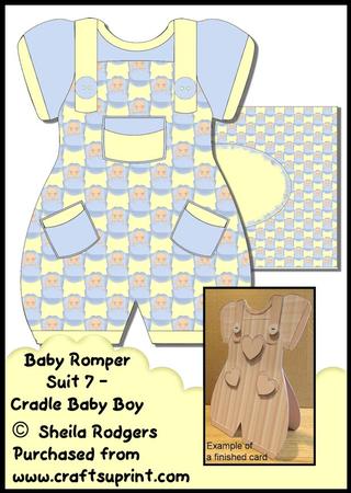 Baby Romper Suit 7 - Cradle Baby Boy