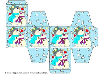 All in One Gift Box - Starstruck Snowmen