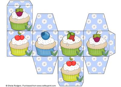 All in One Gift Box - Cupcakes