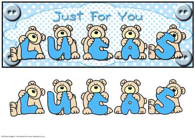 Large Dl Just for You Lucas