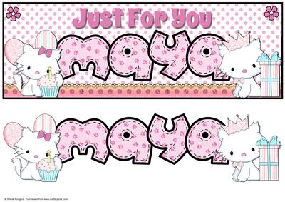 Large Dl Just for You Cats - Maya