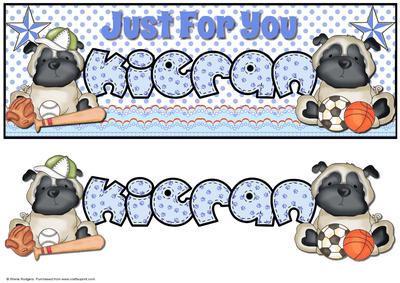 Large Dl Just for You Dogs - Kieran
