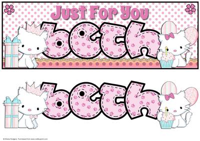 Large Dl Just for You Cats - Beth