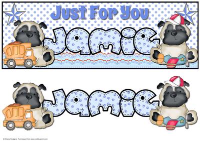 Large Dl Just for You Dogs - Jamie