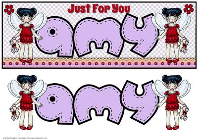 Just for You Red Fairy - Amy