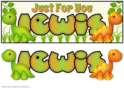 Just for You Dinosaurs - Lewis