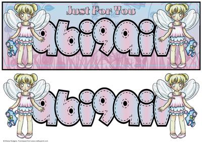 Just for You Pink Fairy - Abigail