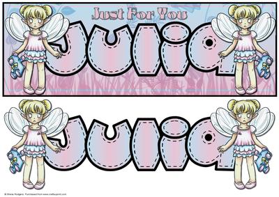 Just for You Pink Fairy - Julia