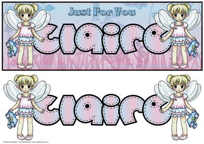 Just for You Pink Fairy - Claire