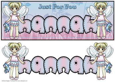 Just for You Pink Fairy - Hannah