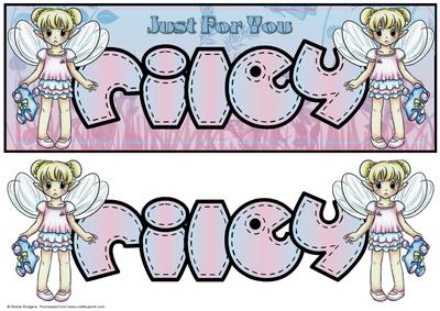Just for You Pink Fairy - Riley