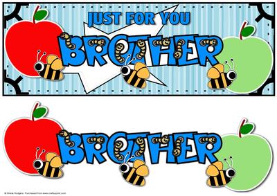 Just for You Cute Worms - Brother