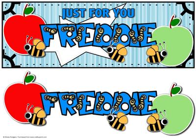 Just for You Cute Worms - Freddie