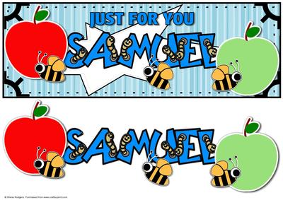 Just for You Cute Worms - Samuel
