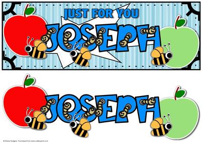 Just for You Cute Worms - Joseph