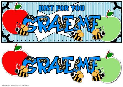 Just for You Cute Worms - Graeme