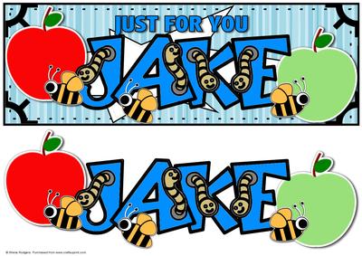 Just for You Cute Worms - Jake