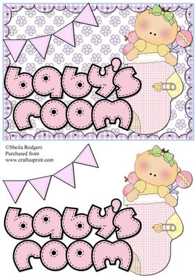 Babys Room Sign 2