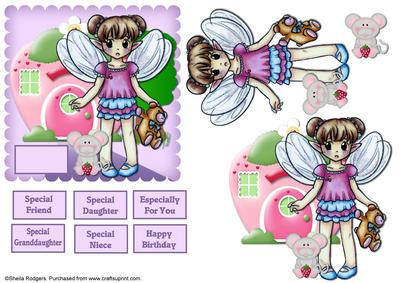 Fairy with House and Mouse