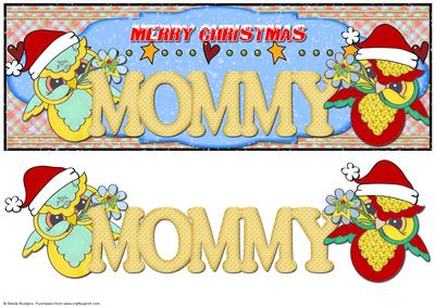 Owl Merry Christmas Mommy