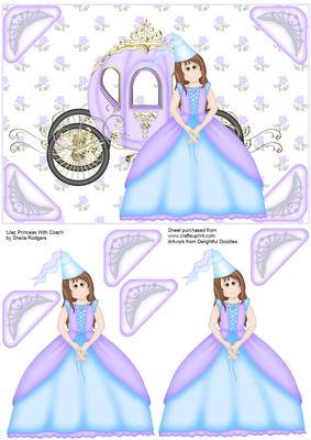 Lilac Princess with Coach