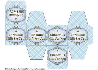 All in One Gift Box - Tartan Christmas Gift for You