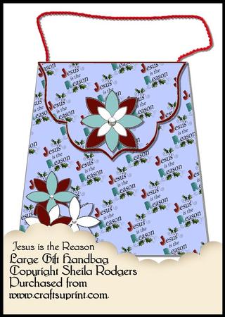 Jesus is the Reason - Large Gift Handbag