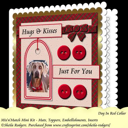 Mix'n'match Mini Kit - Dog in Red Collar