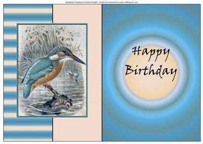 Kingfisher Painting