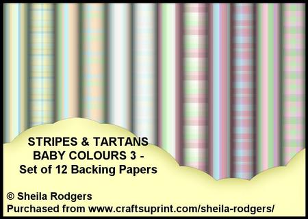 Stripes & Tartans Baby Colours 3