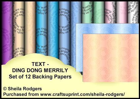 Text - Ding Dong Merrily Spirals 1