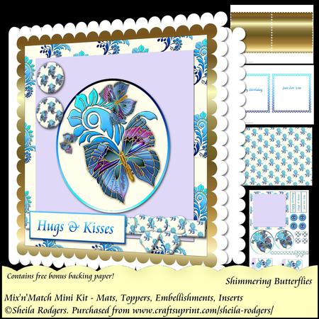 Mix'n'match Mini Kit - Shimmering Butterfliles