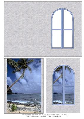 The View from My Window - Tropical Beach