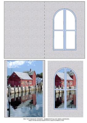 The View from My Window -harbour Wall