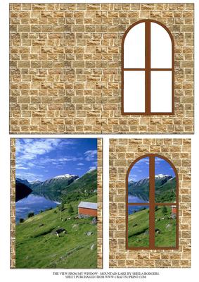 The View from My Window - Mountain Lake